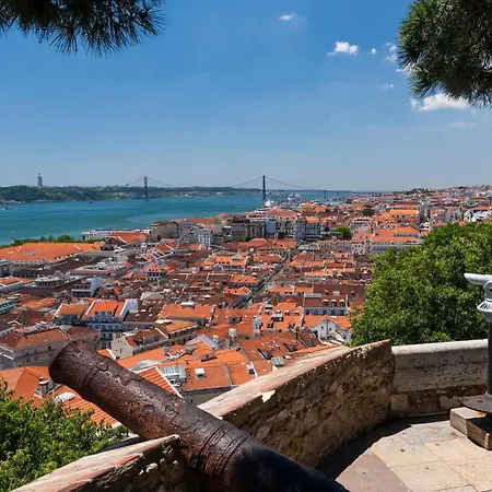 Stylish Getaway In A Mezzanine Flat By The Castle * Lisbona